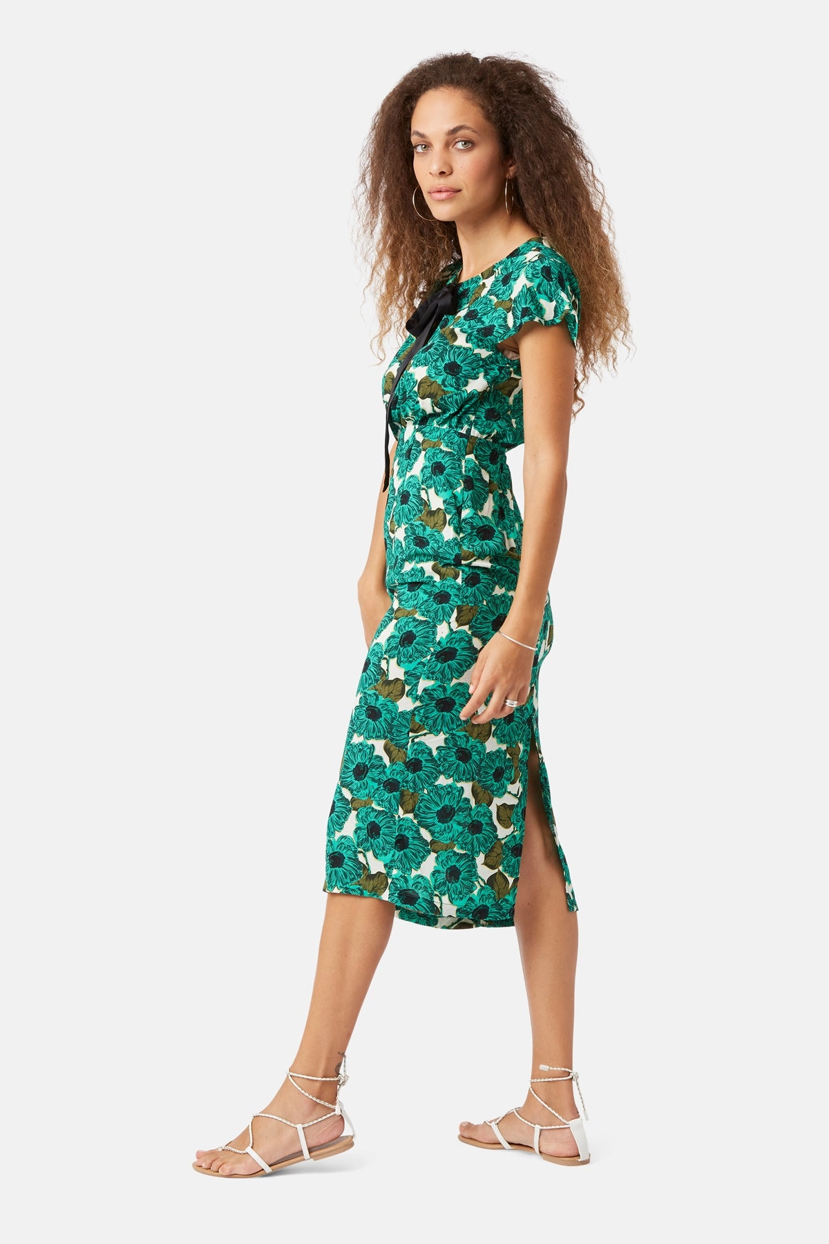 Vintage Voodoo Trinket Dress in Green