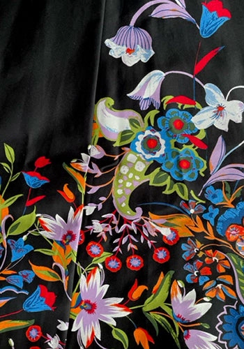 Walking on Sunshine Dress in Eden Garden - Plus