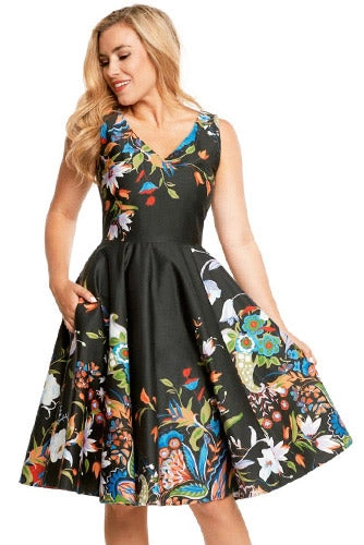 Walking on Sunshine Dress in Eden Garden