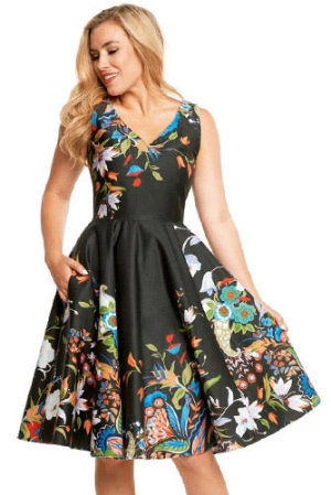 Walking on Sunshine Dress in Eden Garden