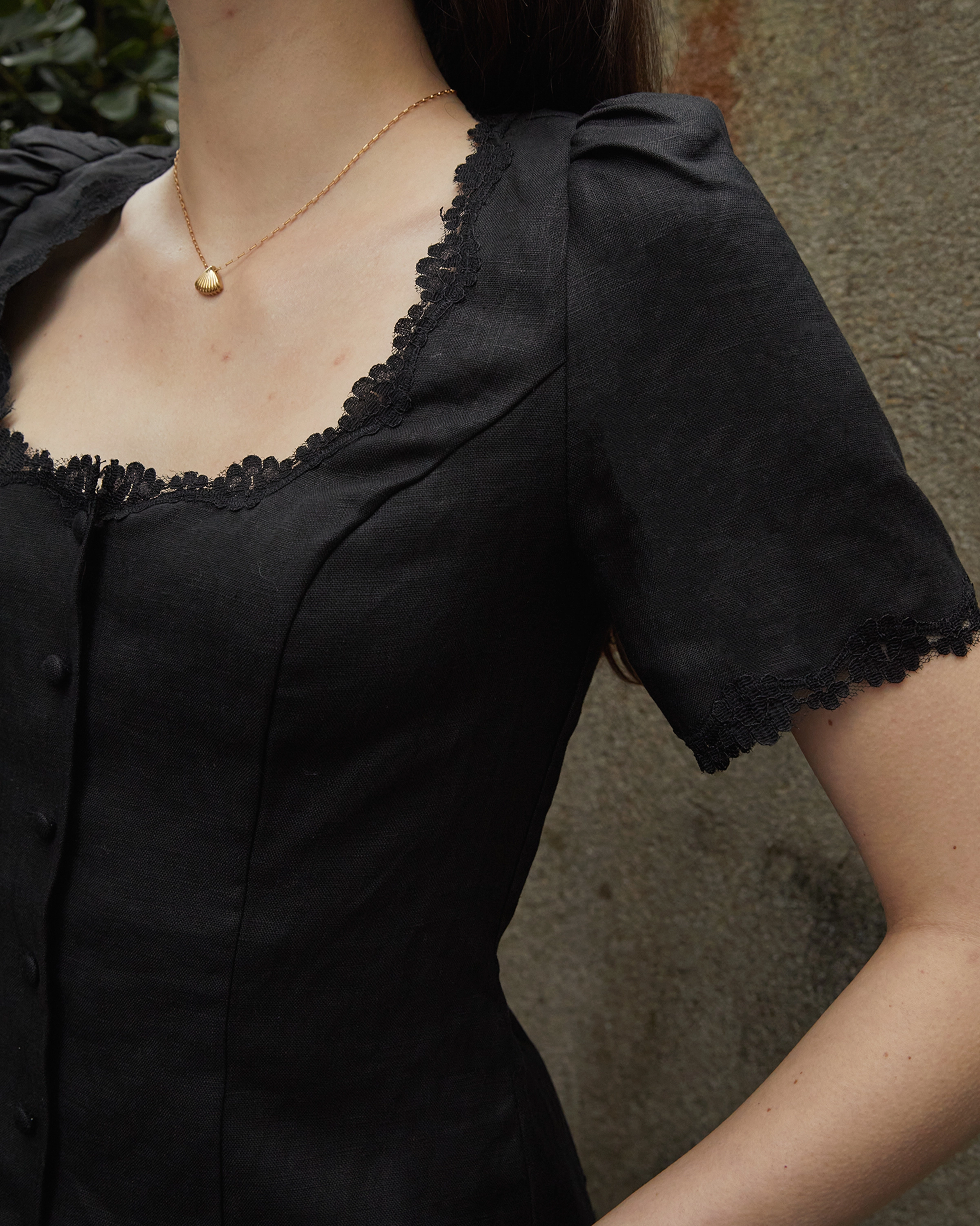 Wilma Linen Top