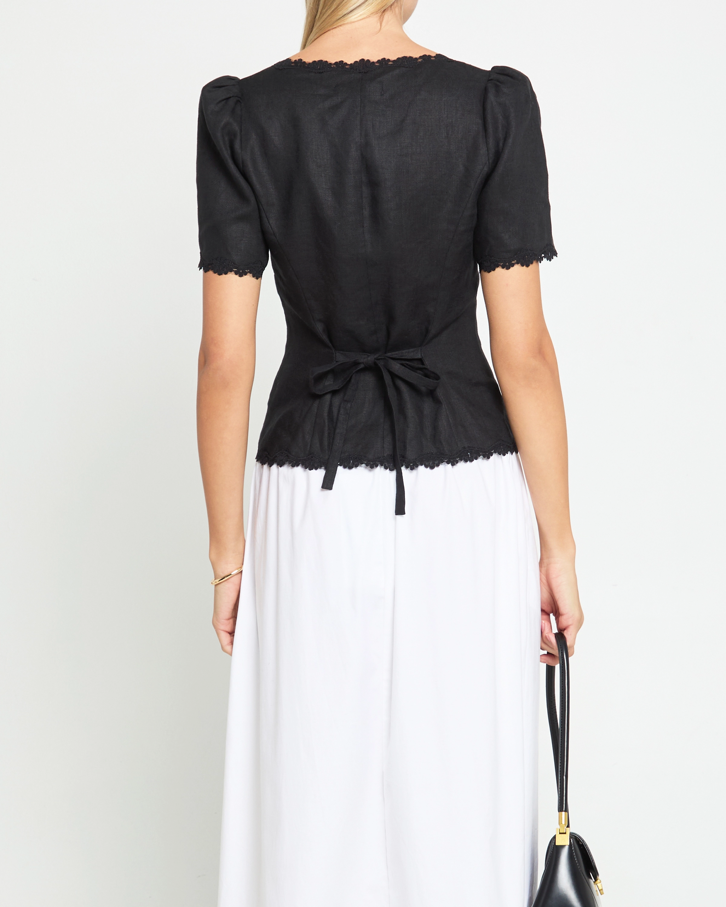 Wilma Linen Top